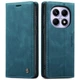 Чехол-книжка CaseMe из нубука для Xiaomi Redmi Note 15 5G Бирюзовый - изображение 3