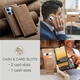 Чехол-книжка CaseMe из нубука для Xiaomi Redmi 15C 173mm Светло-коричневый - изображение 8