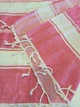 Полотенце хлопковое для сауны Hamam Towel 90х170 см Розовый - изображение 4