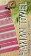 Полотенце хлопковое для сауны Hamam Towel 90х170 см Розовый - изображение 10