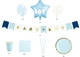 Zestaw dekoracji PartyDeco Party It's a boy (5900779124776) - obraz 2