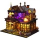 Румбокс DIY “Magic Treasure House” с подсветкой, миниатюрный домик 1:24, 3D конструктор - изображение 1