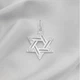 Серебряный кулон IRISTA "Звезда Давида с камнями" (3283 б) - изображение 1