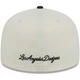 Бейсболка New Era LA Dodgers ver2, черно-белая, с вышивкой, повседневная - изображение 4