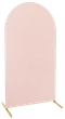 Чохол для стійки арки PartyDeco 150 x 80 см Брудно-рожевий PKST1-150-081BR (5904555063990) - зображення 1