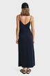 Жіноча темно-синя сукня SLIP DRESS Gant 32 4503383 - изображение 2