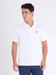 Поло длинное мужское U.S. Polo Assn 113045-9800A(WHITE) M Белое (786667082480) - изображение 1
