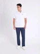 Поло длинное мужское U.S. Polo Assn 113045-9800A(WHITE) M Белое (786667082480) - изображение 4