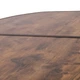 Стіл Bo-Camp Melrose Oval 120x80 cm Wood look Mat Black/Wood (1112-DAS302785) - зображення 8