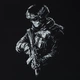 Футболка с рисунком Soldier 2XL Combat Black - изображение 3