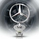 Емблема приціл на капот Mercedes-Benz Хром W124 (РЕСТАЙЛ) W210 W202 W203 W204 W221 W211 W212 W222 метал (Завод) OEM a2218800086 - зображення 1