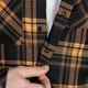Рубашка "Буревой" Orange/Black (9632), XL - изображение 6