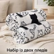 Плед флисовый Love You Черные и белые котики ly9102set2 150х200 см 2 шт - изображение 1