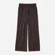 Брюки на флисе женские Uniqlo 81282554 2XL Коричневые (1159859103) - изображение 4
