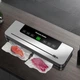 Вакууматор бытовой аппарат для упаковки продуктов вакуумом Vacuum Sealer 9865 Вакуумный домашний упаковщик для длительного хранения с пакетами - изображение 4
