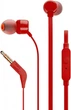 Навушники JBL T110 Red (JBLT110RED) - изображение 1