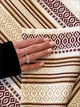 Скатерть для дома из льна с украинским этноорнаментом Плай 500х150 см Коричневый - изображение 6