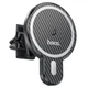 Автотримач для телефона з БЗП HOCO CA85 Ultra-fast magnetic wireless charging car holder Black - изображение 1
