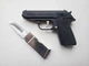 Газовая зажигалка в виде пистолета Walther PPK+нож - изображение 3