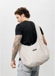 Чоловіча сумка Sambag HOBO WEAVE сіра через плече містка для ноутбука 15.6 дюйма міська 62289 - зображення 1