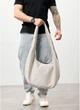 Чоловіча сумка Sambag HOBO WEAVE сіра через плече містка для ноутбука 15.6 дюйма міська 62289 - зображення 11