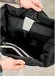 Чоловіча сумка Sambag HOBO WEAVE сіра через плече містка для ноутбука 15.6 дюйма міська 62289 - зображення 12