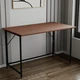 Стол раскладной Морис Ferrum-decor 750x900x500 Черный металл ДСП Дуб Кремона Канолло 16 мм (MORI9010) - изображение 1