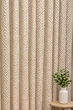 Тюль готовый жаккард Meander 150×285 см бежевый на ленте (JB38-B-G150) - изображение 2