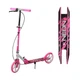 Самокат двухколесный Skyper Neon ручной тормоз, колеса PU 200 мм, стальная рама, резиновые грипсы Розовый (N-24504) - изображение 6