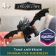 Інтерактивний Беззубик DreamWorks Dragons: 60 звуків і реакцій, іграшка How to Train Your Dragon (6053479) - зображення 5