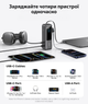 Зовнішній акумулятор повербанк Anker A1695 25000mAh (165W) Power Bank на 4 виходи з вбудованим і висувним кабелями USB-C, Black - зображення 6