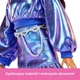 Лялька Barbie Deluxe Style №7 з хвилястим коричневим волоссям, у металевій синій кофті та спідниці (JFP42) - зображення 6