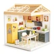 Конструктор-румбокс Mini House Кухня с подсветкой 16.5x16.5x19.5 см - изображение 3