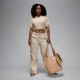 Кофта Air Jordan WomenS Knit Cropped Top Beige FN5727-203 S - изображение 6