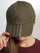 Кепка Adidas 3-Stripes New Logo Baseball Cap KE5878 OSFW 56 Зеленая (4068814490604) - изображение 6