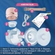 Молокоотсос электрический LELIK™ Mirava Puls | двухфазный, массаж, стимуляция лактации, розовый + пакеты для грудного молока LELIK™ BPA Free, 30 шт. - изображение 8