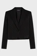 Жіночий чорний жакет із візерунком MONOGRAM Karl Lagerfeld 42 246W1407 - зображення 5