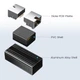 З'єднувач крученої пари перехідник адаптер RJ45 LAN Ethernet F/F 10Gbps Alitek Metal Black (48970) - зображення 3