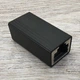З'єднувач крученої пари перехідник адаптер RJ45 LAN Ethernet F/F 10Gbps Alitek Metal Black (48970) - зображення 4
