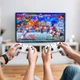 Ігрова приставка + 2 джойстики HOCO GA31 Collection game box+two wireless gamepads set White (6942007672122) - изображение 8
