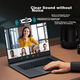 Веб-камера Stiger 4K Ultra HD с кольцевой LED-подсветкой Beauty и микрофоном Black - изображение 9