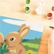Malowanie po numerach Ravensburger CreArt Królicze przyjaciele 12023248 (4005555232483) - obraz 4