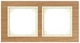Podwójna ramka QR1000 Dąb (477910111761) - obraz 1