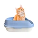 Туалет для кішок з лопаткою Taotaopets 226611 Light Blue - зображення 4