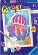Malowanie po numerach Ravensburger CreArt Modna meduza 12023253 (4005555232537) - obraz 1