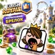 Брелок акриловый Клеш Рояль Принцесса зевающая 5*4 см, Clash Royale - изображение 1