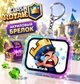 Брелок акриловый Клеш Рояль Плачущая принцесса 3,5*3 см, Clash Royale - изображение 1
