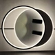Люстра светодиодная потолочная LUMINARIA GEOMERTIA DOWNLIGHT 90W 2R WHITE-BLACK / LED светильник (с пультом) - изображение 3