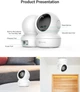 Камера видеонаблюдения EZVIZ C6N 2PK, комплект 2 шт, Wi-Fi, 1080p, поворотная, с ночным видением, двусторонней связь, видеоняня - изображение 2