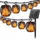 Гірлянда сонячна 20 лампочок SuperLED Flame з ефектом полум’я, IP65 - изображение 2
